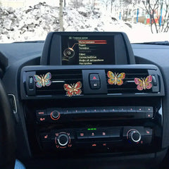DIY Full Diamond Butterfly Car Air Vent Jewelry Accessories